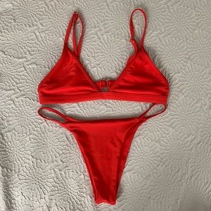 Red bikini
